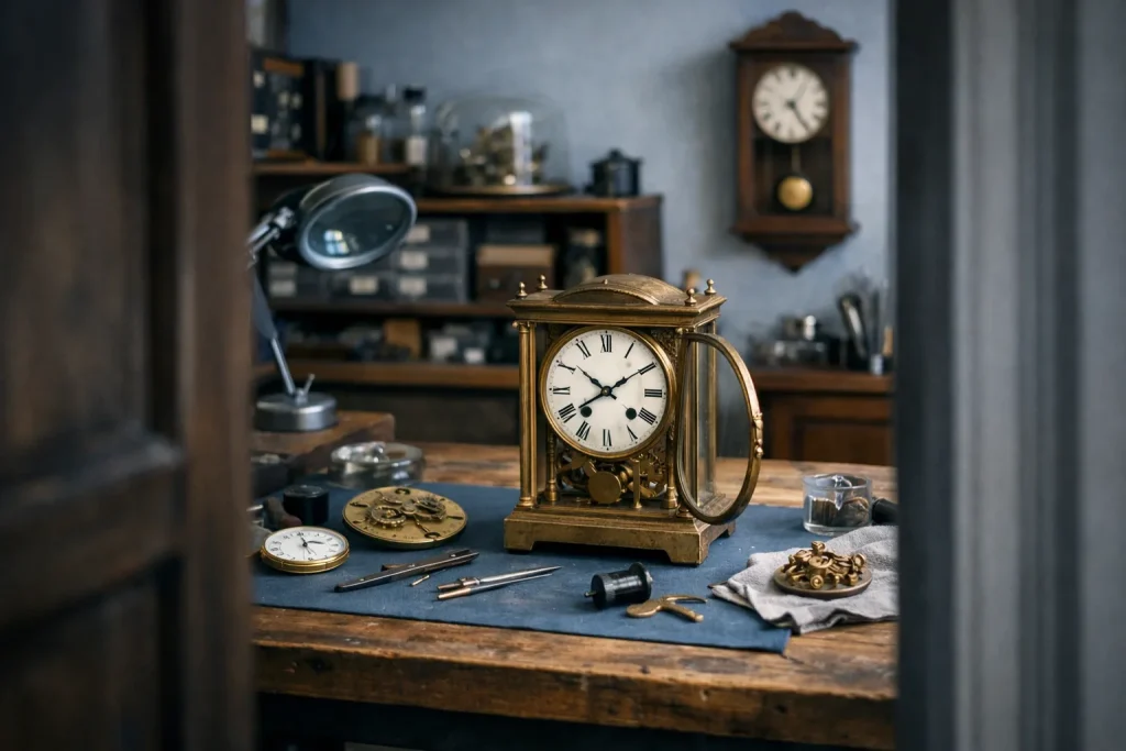 Restauration d&rsquo;horloges vintage : techniques et astuces pour retrouver leur splendeur d&rsquo;antan