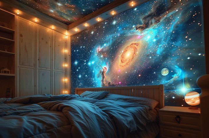 Explorez l’univers à la maison grâce au projecteur galaxie pour enfants