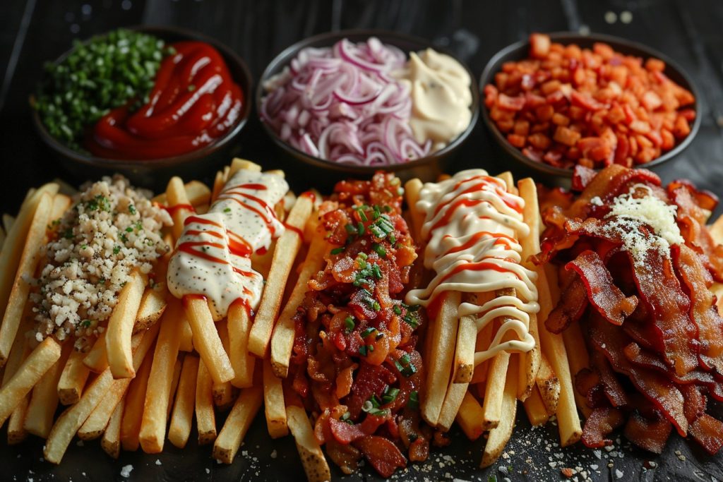Garnitures gourmet pour frites : au-delà du ketchup et de la mayonnaise