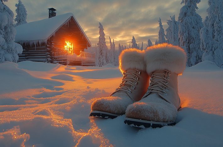 Des bottes fourrées pour un hiver bien au chaud