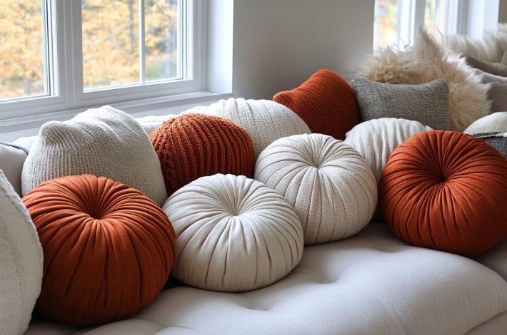 Coussins ronds : le choix parfait pour un intérieur accueillant