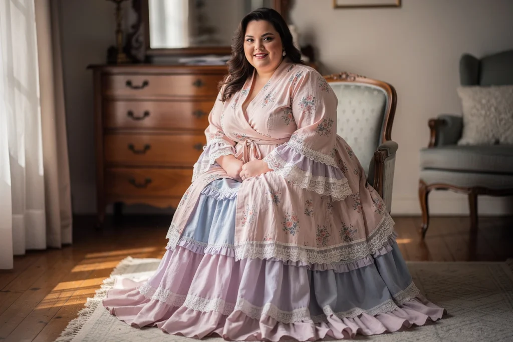 Robe pin-up grande taille avec jupon : volume et élégance réinventés