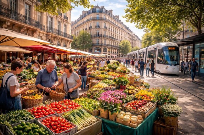 Vivre à Lyon Presqu’île en optimisant votre budget avec marchés locaux et transports TCL