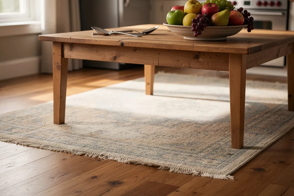 Que faire si votre tapis de cuisine perd ses couleurs ?