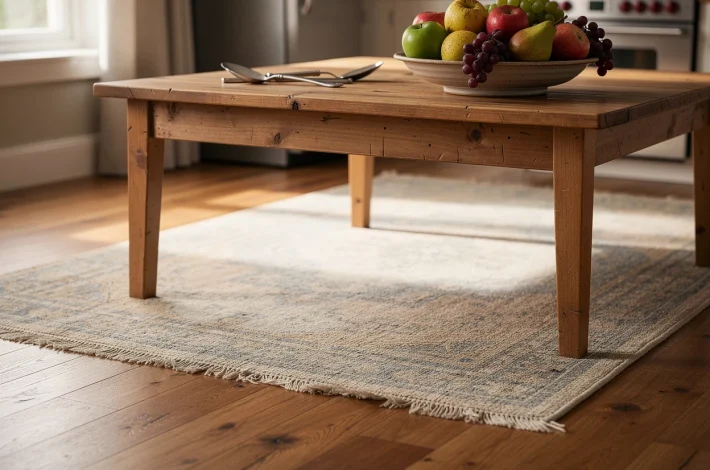 Que faire si votre tapis de cuisine perd ses couleurs ?